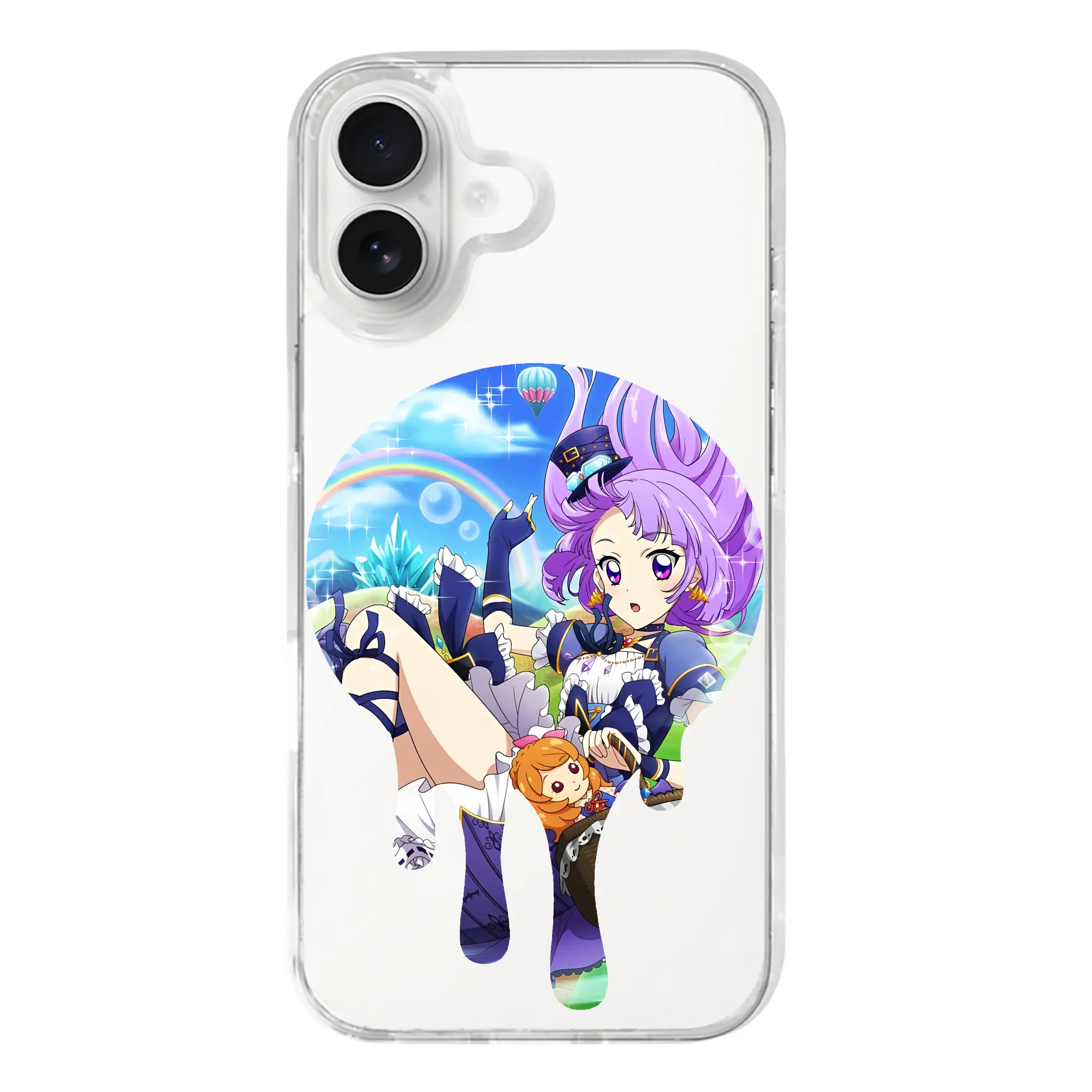 アイカツ グッズ 氷上 スミレ - iPhone 17シリーズ 透明スマホケース – 薄型・耐衝撃・精密フィット保護カバー